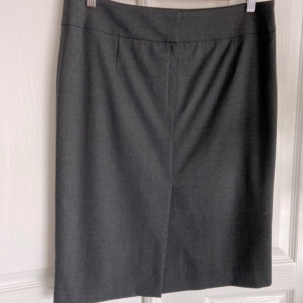 Hugo Boss Virgin Wool Pencil Skirt